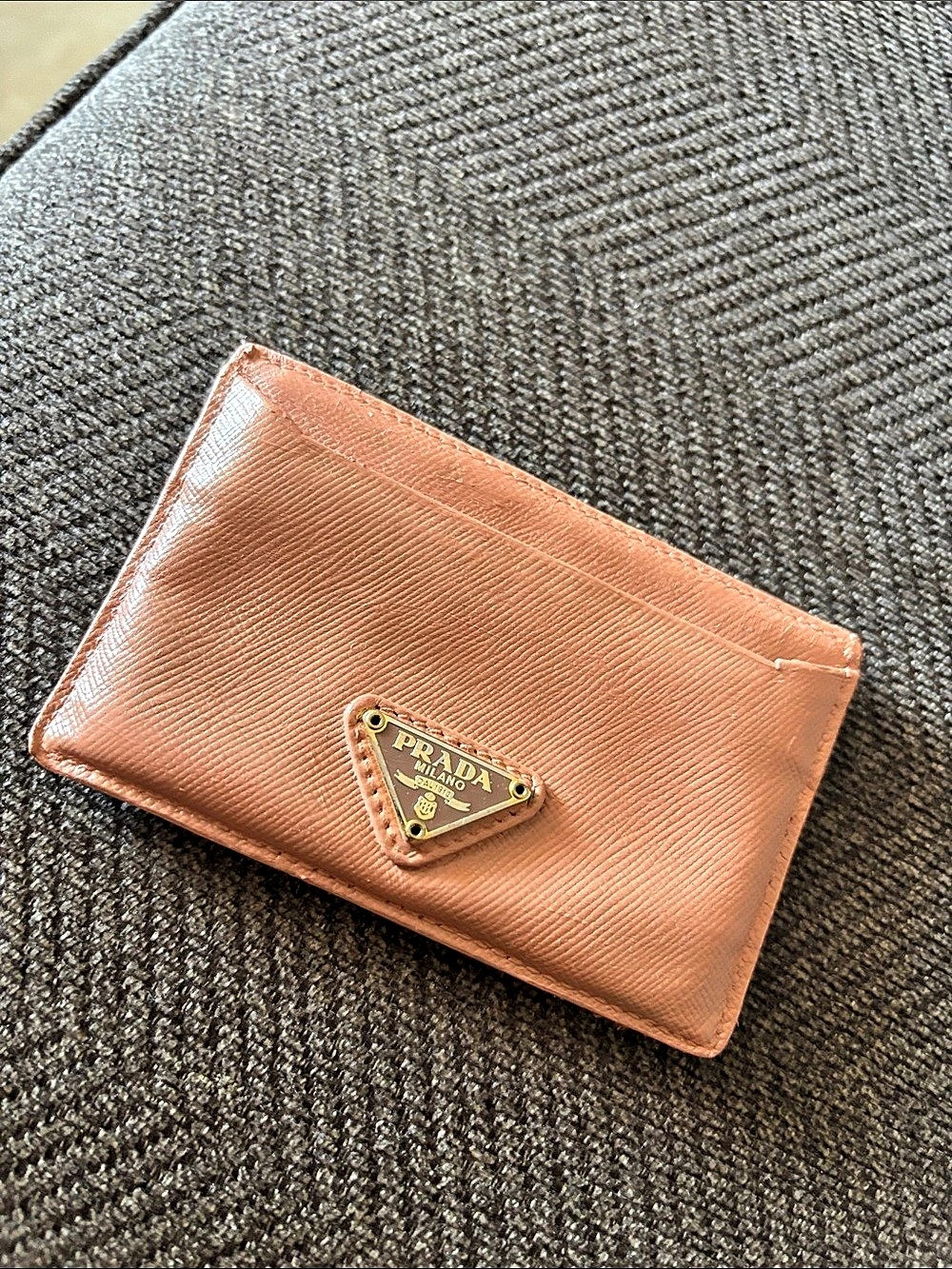 Prada Saffiano Leather card holder